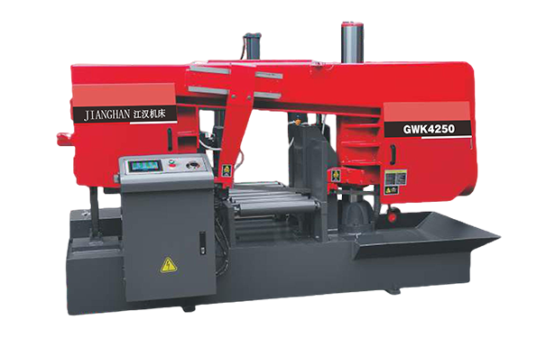 五湖渔场GWK4250卧式带锯床（型材专切）